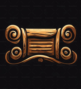 Antikes Schriftrolle